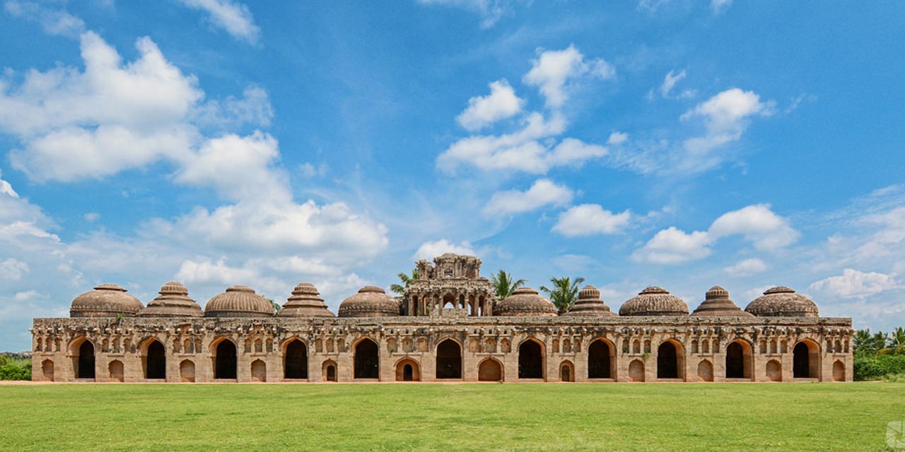Elephant Stables Hampi Timings History Entry Fee Images Built by